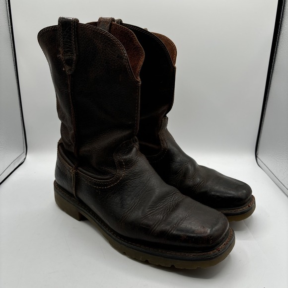 Ariat Rambler Recon Bomber Boots Men's 11.5 D Western Leather Cowboy 10008638‎